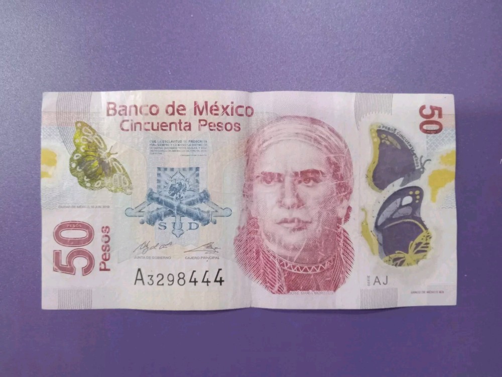 Mexico 50 Pesos Banknote 2019