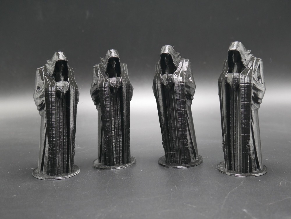 Tabletop Terrain Crypt Dark Jedi Statues four total