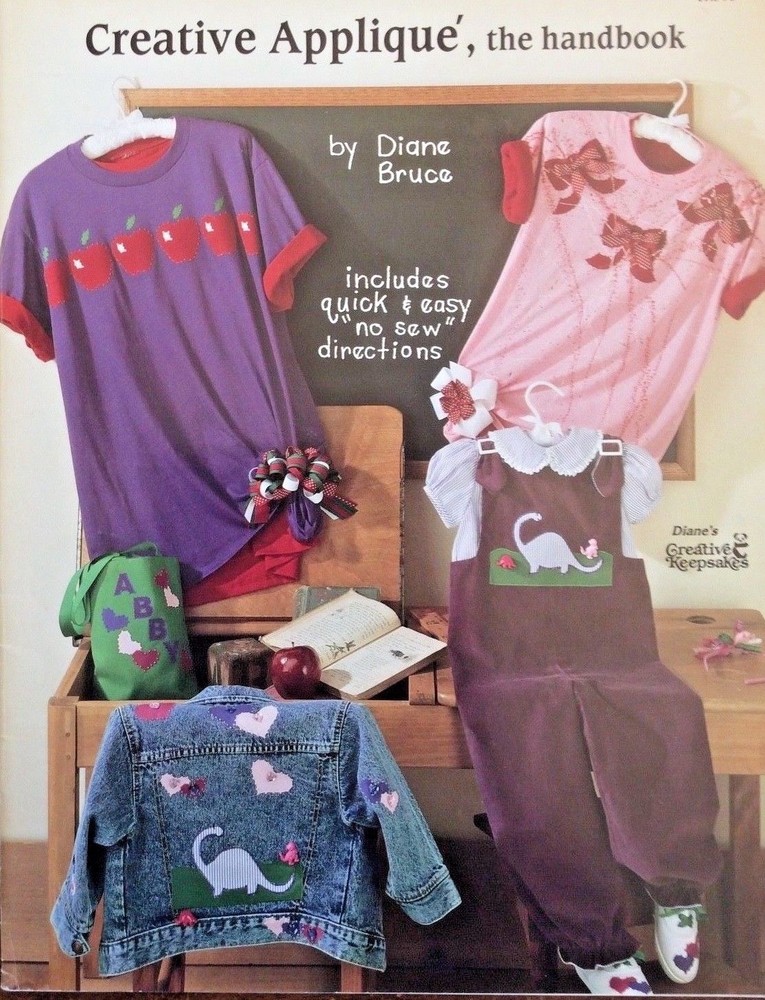 CREATIVE KEEPSAKES #CK593 CREATIVE APPLIQUE, THE HANDBOOK