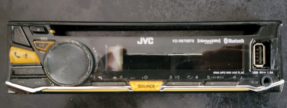 JVC KD-R875BTS Detachable Faceplate Only Tested