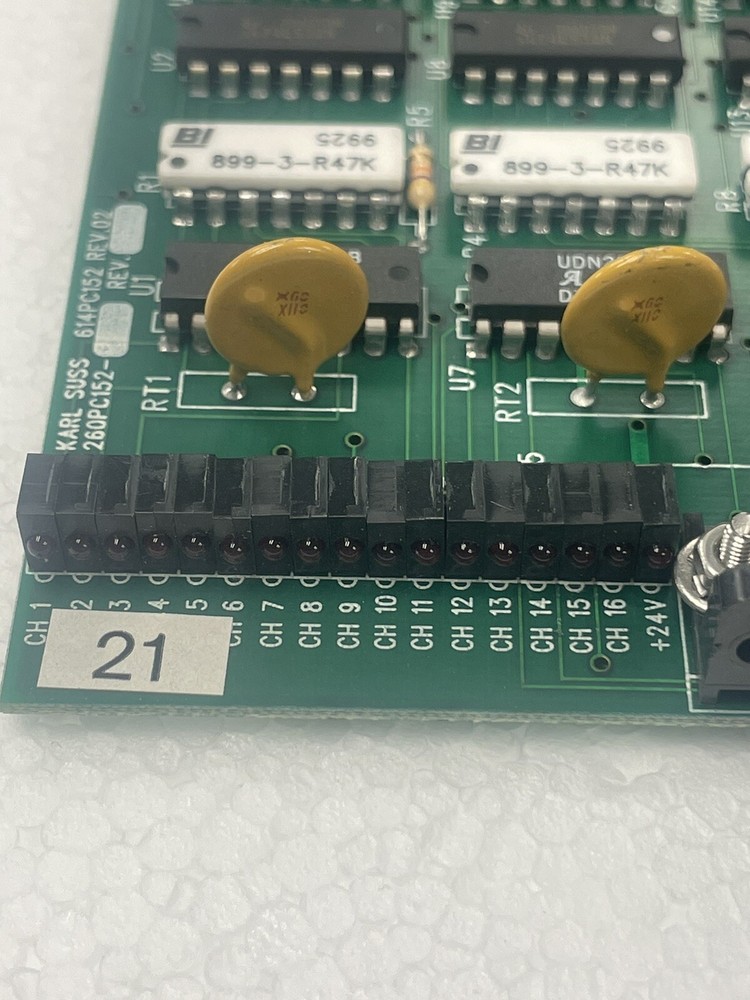 KARL SUSS 614PC152 REV.02 BOARD