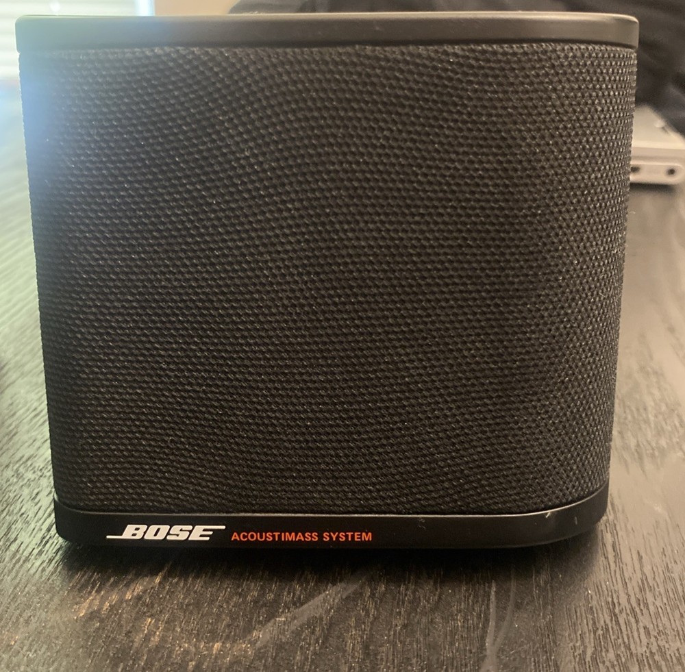 Bose Acoustimass 3 Set Of 2 Speakers Untested