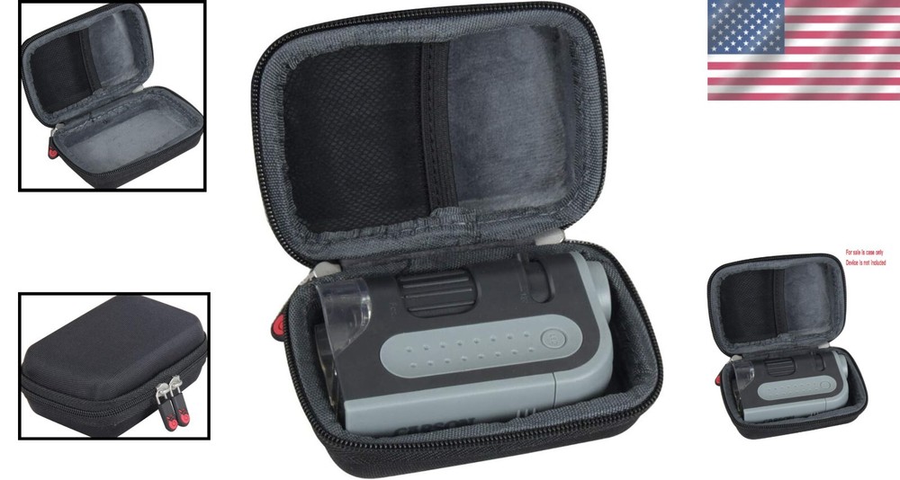 Custom Fit Hard Case for Carson MicroBrite Plus 60x-120x Pocket Microscope