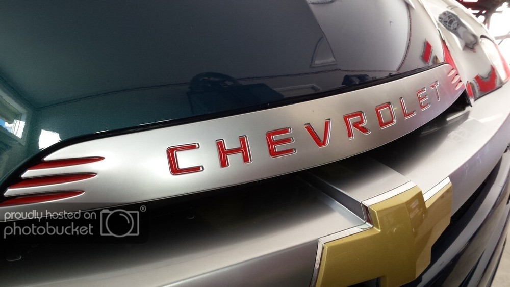 SSR DOMED hood trim Inserts , overlays , decals