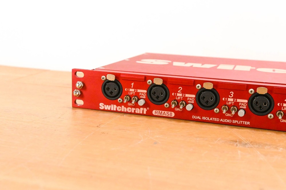 Switchcraft RMAS8 8-Input 3-Way Splitter CG01X6V