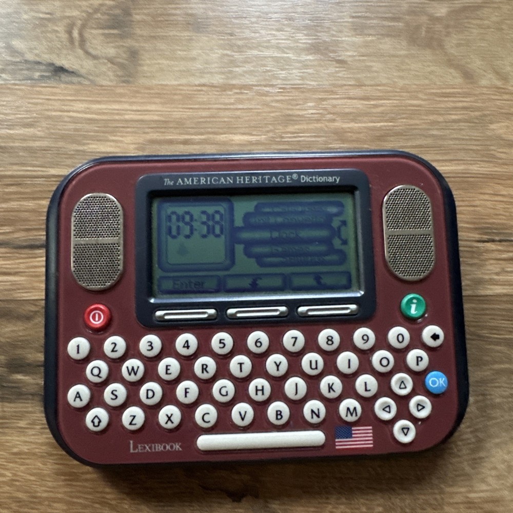 2007 Lexibook American Heritage Dictionary Electronic Handheld MD6001US