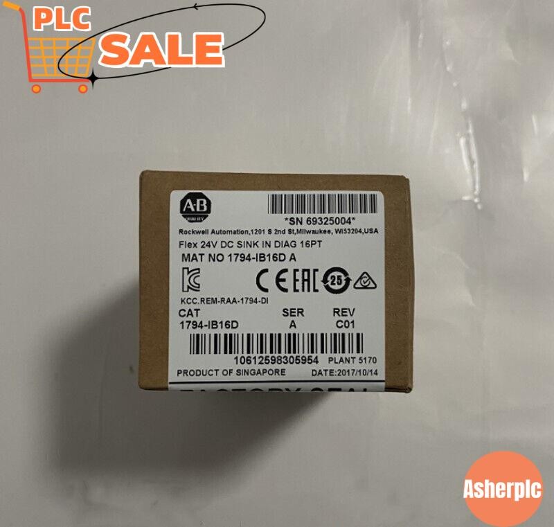 NEW Allen-Bradley 1794-IB16D Flex I/O Input Module