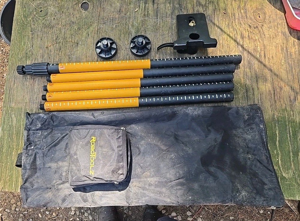 Robotoolz Surveyors Measuring Stick And Case