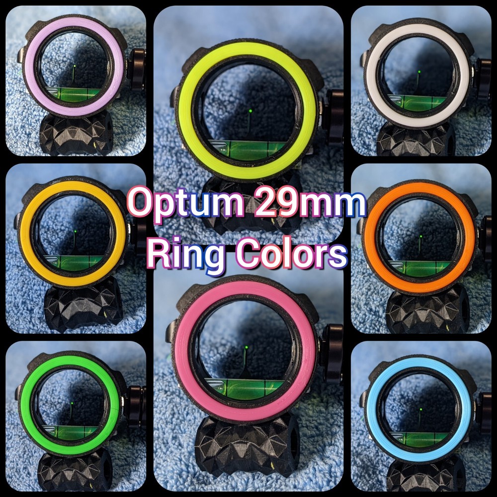 *** Fits Shrewd Optum 29mm Scopes *** Peep Centering Ring Indicator