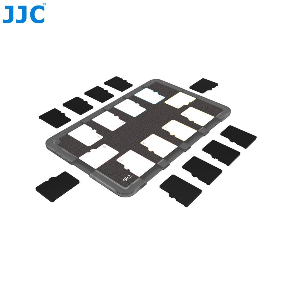 0.1" Thick Memory Card Protective Storage Case Holder for 10 Micro SD MSD Cards