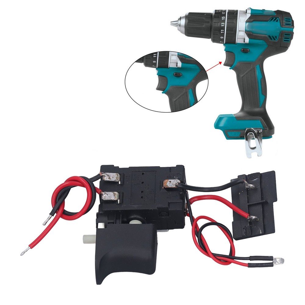 Cordless Drill Trigger Switch Universal Speed Control Adjustable 16A