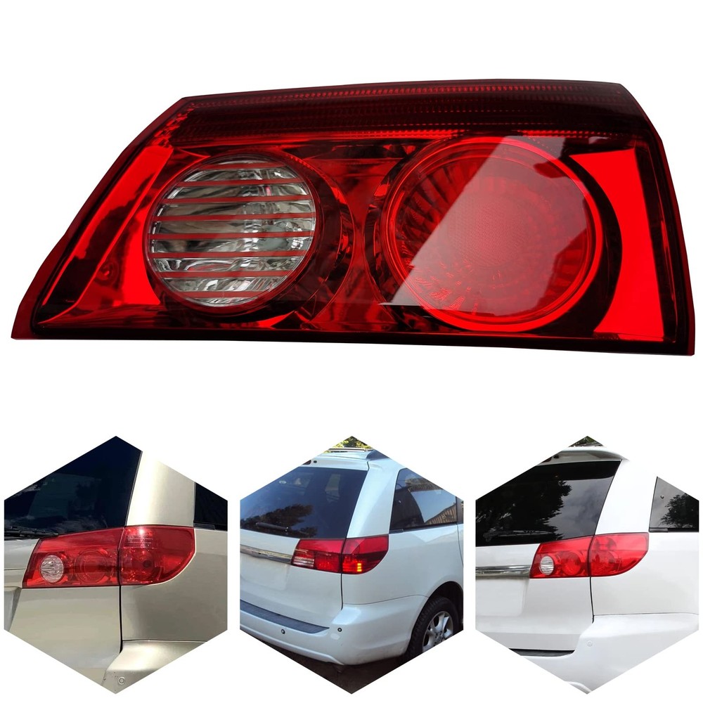 Rear Halogen Taillight for Sienna 2006-2010 Right Passenger Side