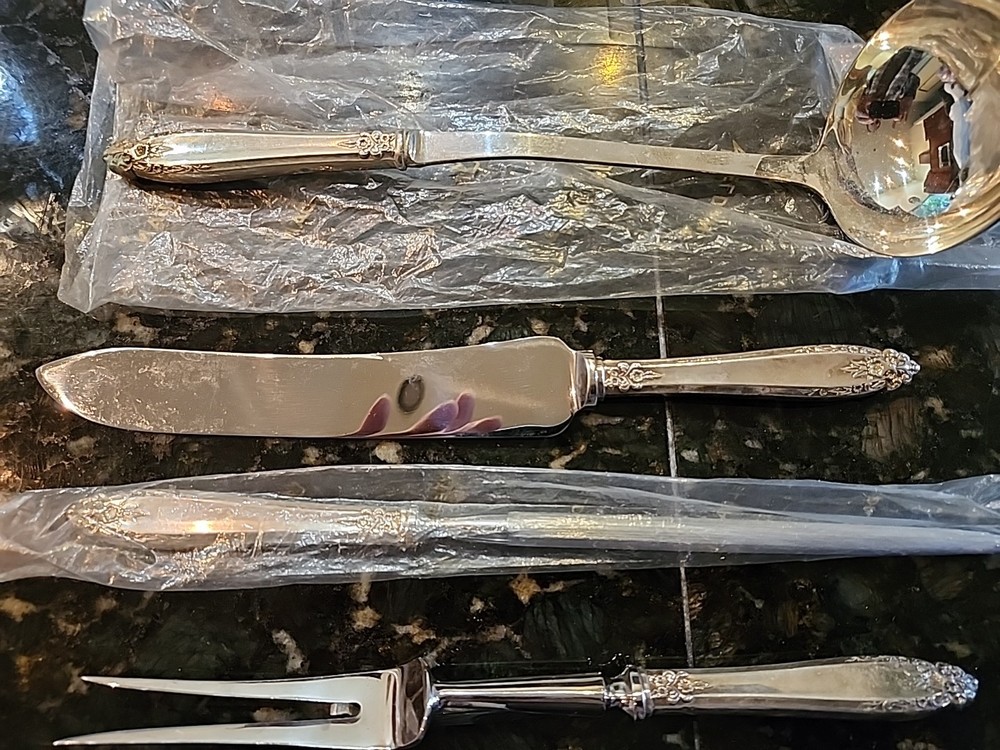 11 Pcs Eldan ELD15 Prelude Nickel Silver Serving Set