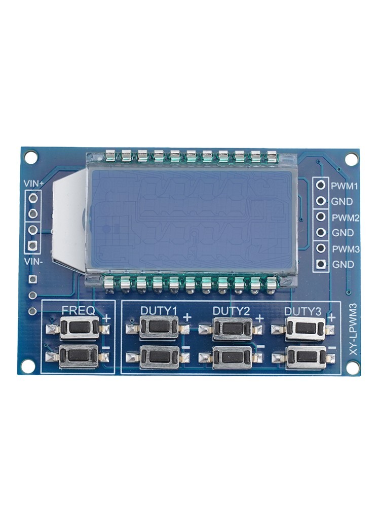 Adjustable Pulse Generator for Controlling Related Circuits LCD Display