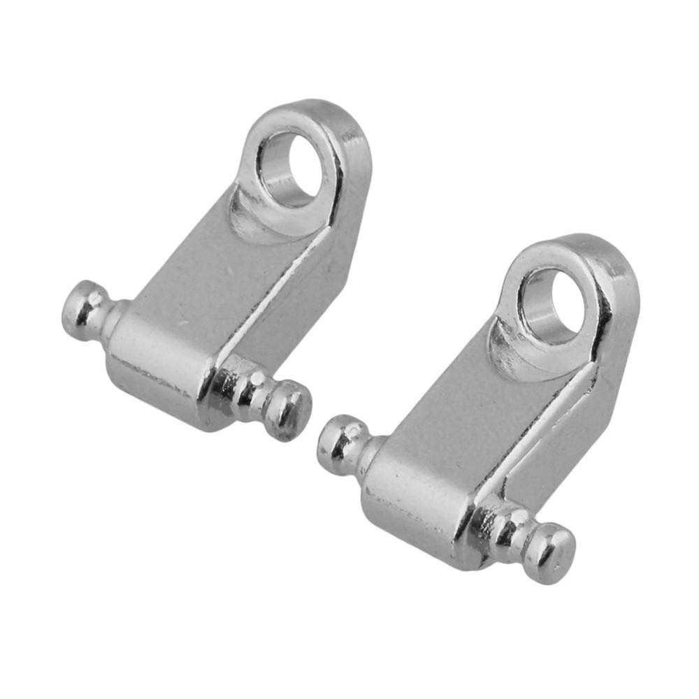 Bstinay 20pcs Sturdy Electric Guitar Roller String Retainers Trees Silver