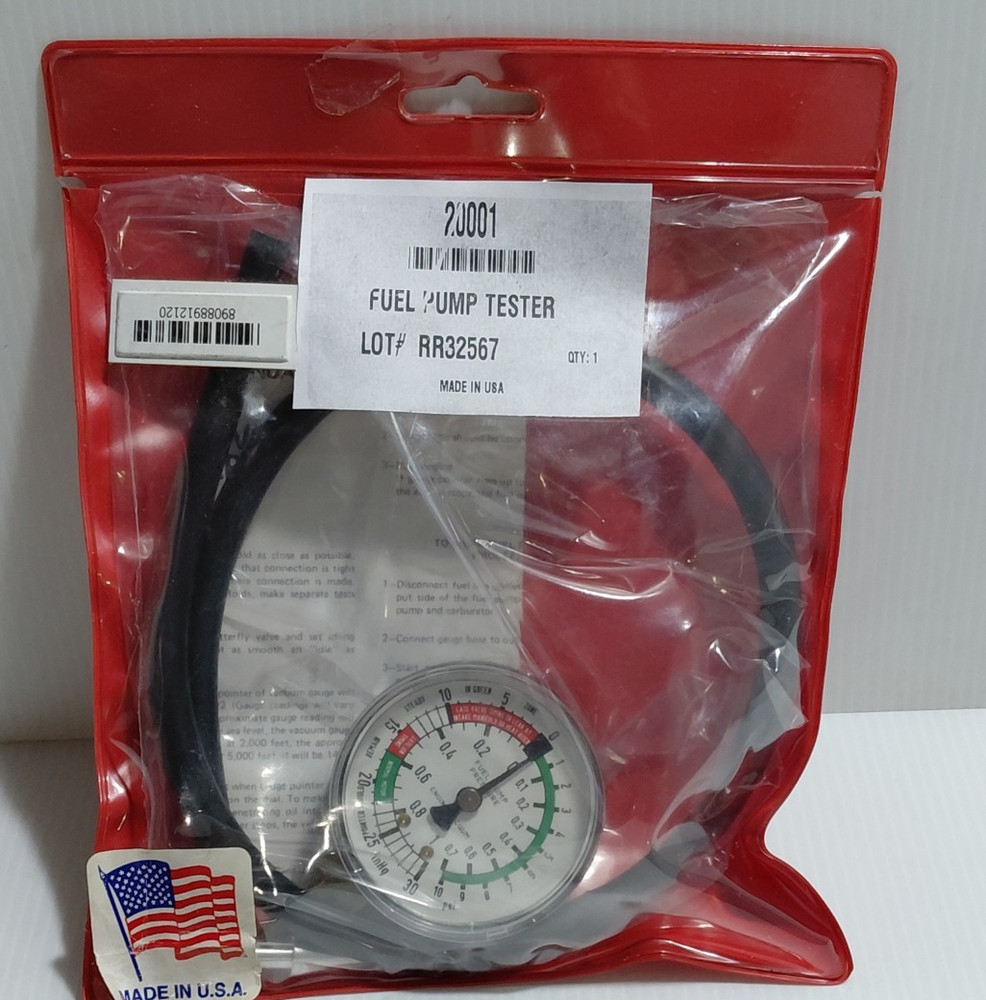 Fuel Pump Tester