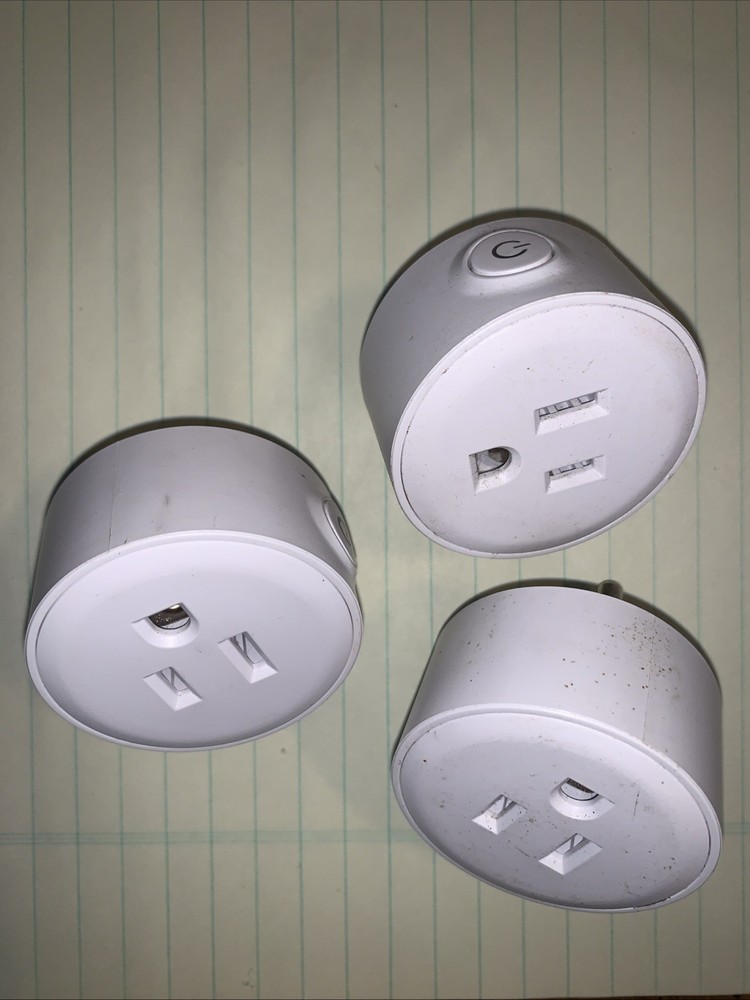 Smart Plug, WiFi Outlet Socket Compatible with Alexa Google Home, No Hub