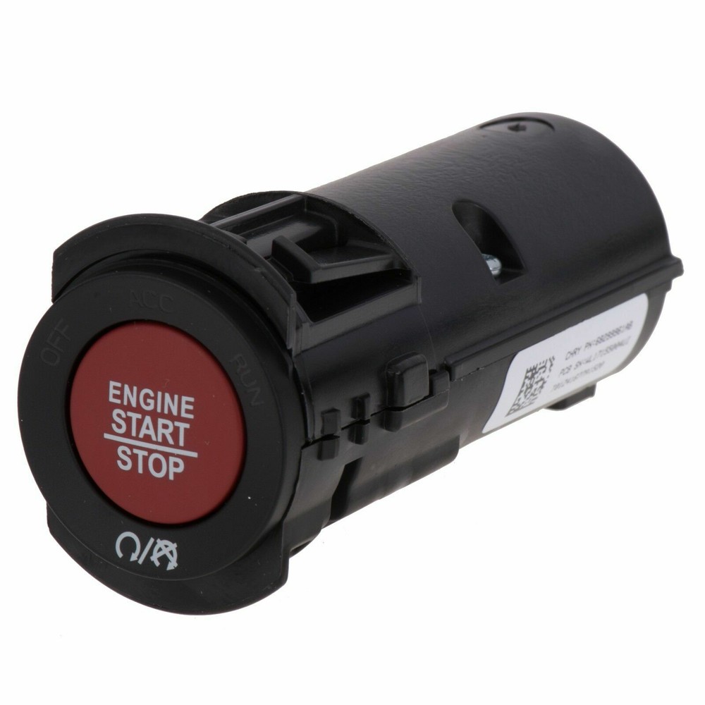 2015-23 DODGE CHALLENGER CHARGER 300 PERFORMANCE RED PUSH START BUTTON OEM MOPAR