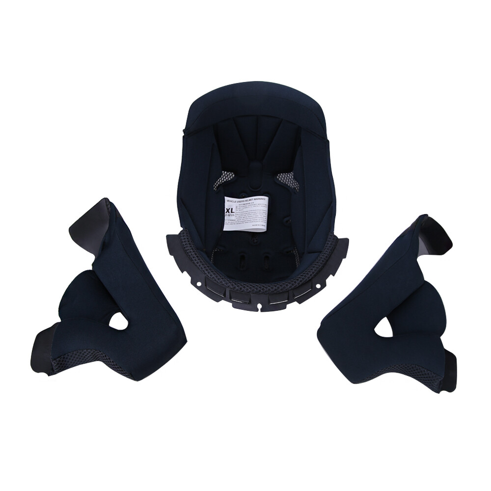 DOT Motorcycle Full Face Helmet BLUETOOTH / LED Light Dual Visor Modular Flip-up