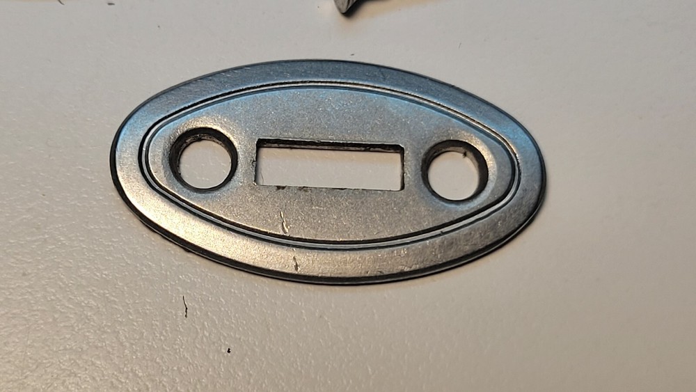 T/C Thompson .50 Cal. Muzzleloader Center Grey Hawk Escutcheon Plates (E)