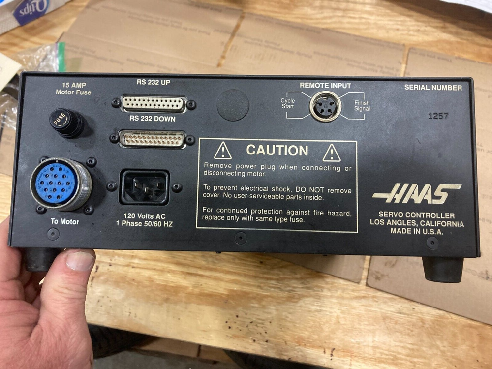 HAAS SERVO CONTROL - PARTS ONLY