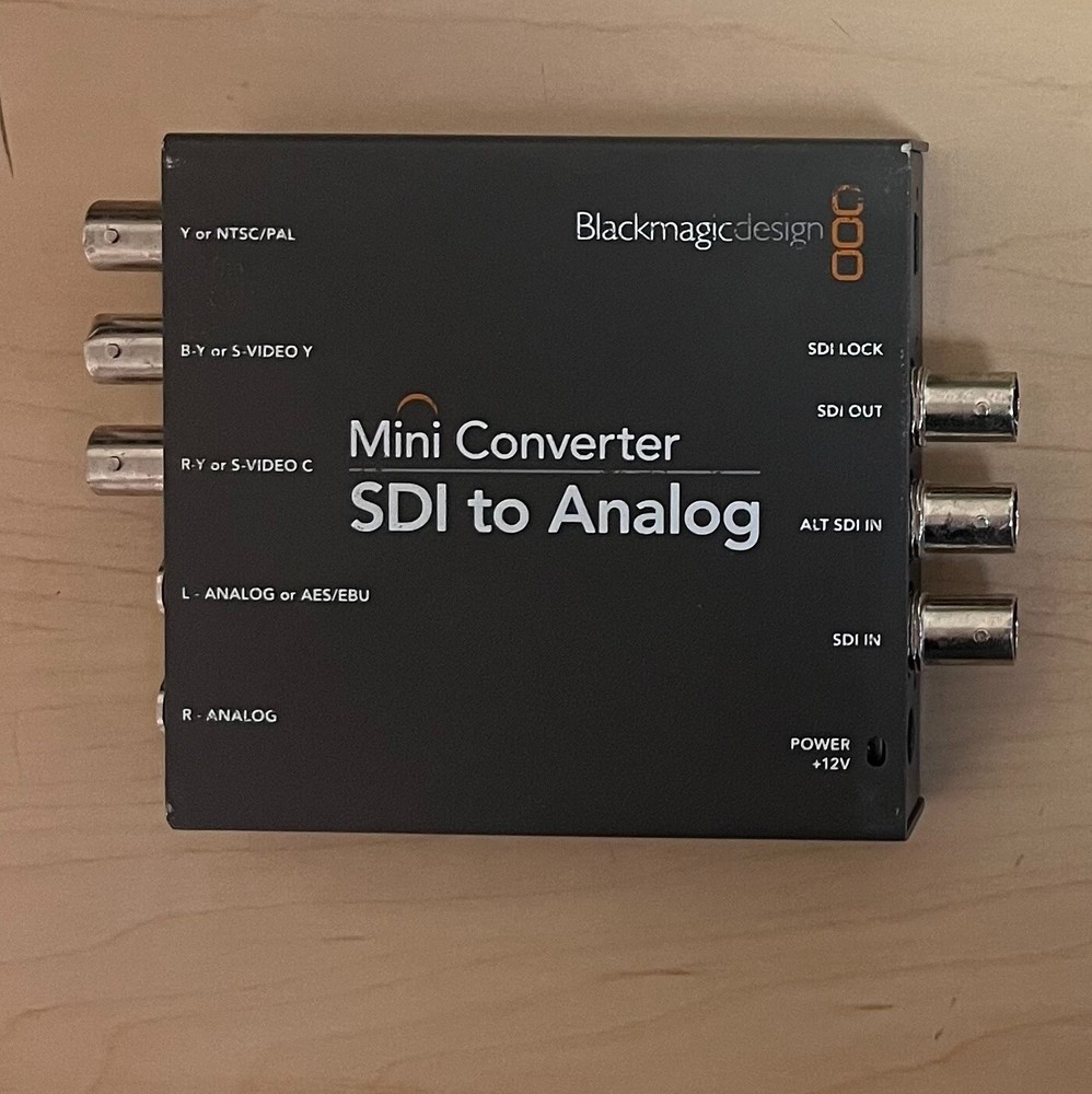 Blackmagic Mini Converter SDI to Analog