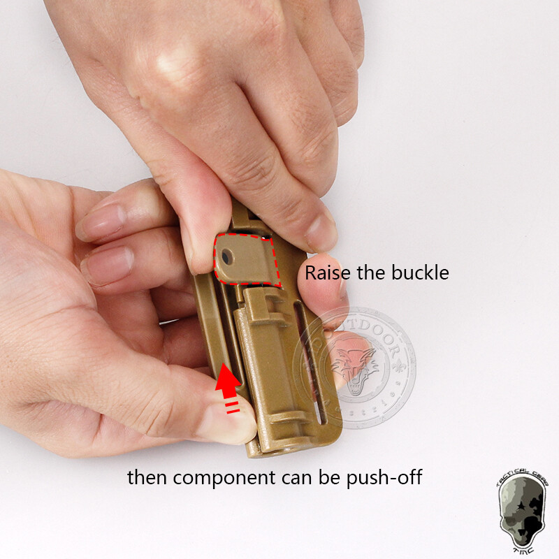 TMC APC Quick Release Button Buckle 2PCS For Tactical MOLLE System Airsoft Gear