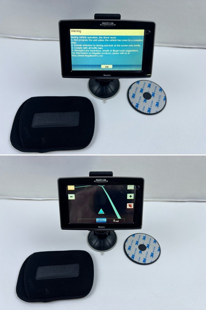 Magellan Maestro 5310 GPS Navigation Bundle + Cables + Accessories READ!