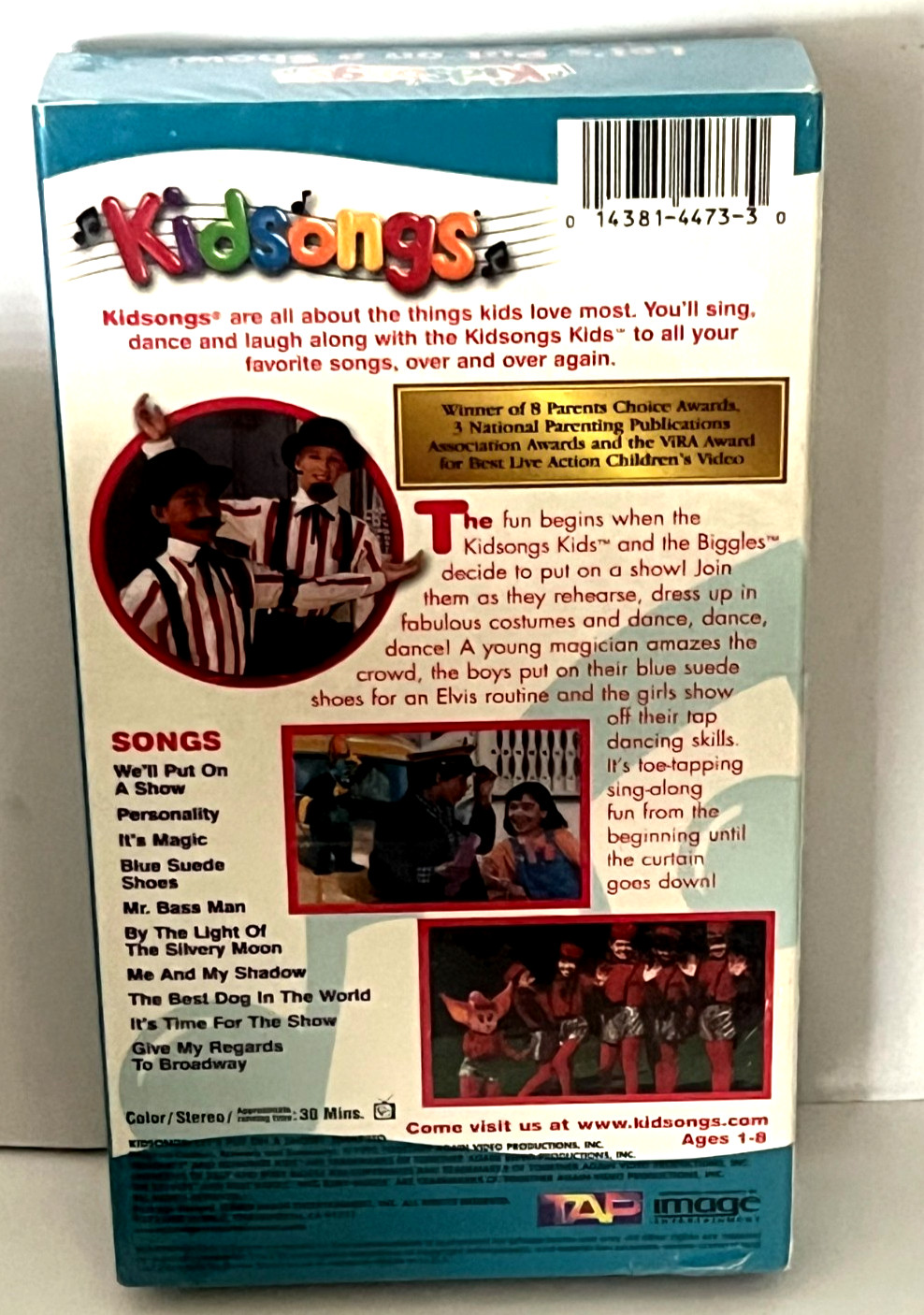 Kidsongs Let's Put On A Show New Vhs 1995 Rare