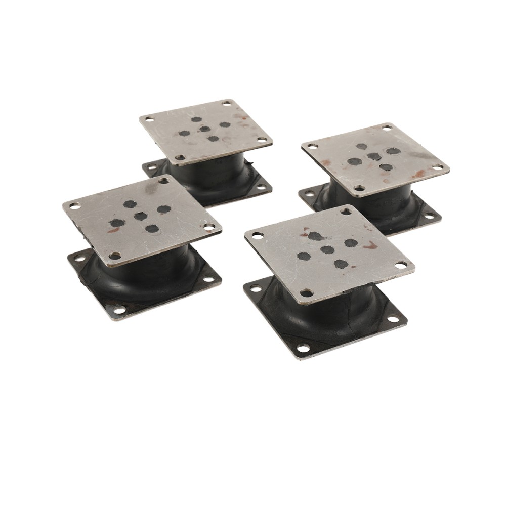 4 Pack - Small Vibratory Plate Compactor Rubber Isolator Shock Mount Replacement