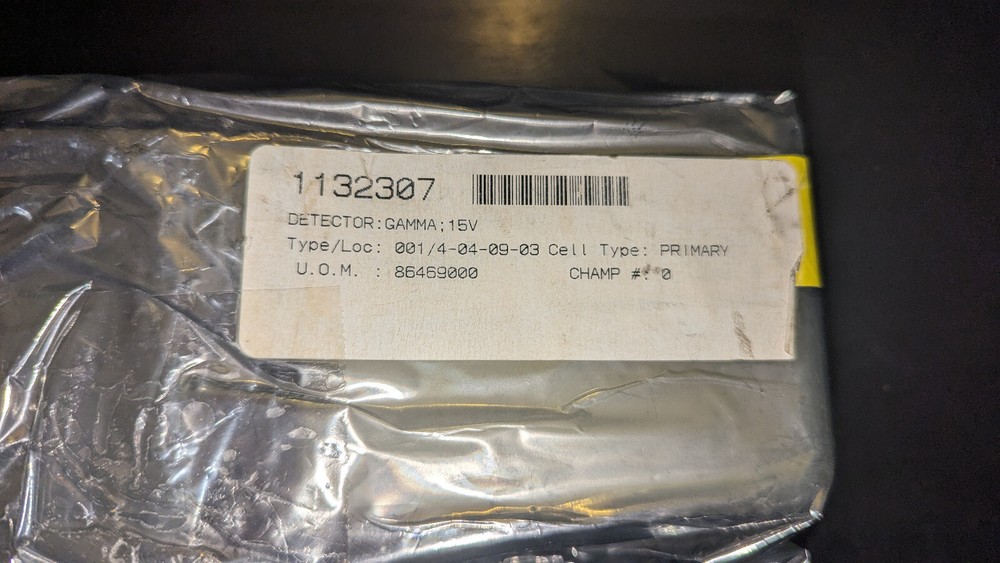 (1) Eberline 15V Gamma Detector 07828