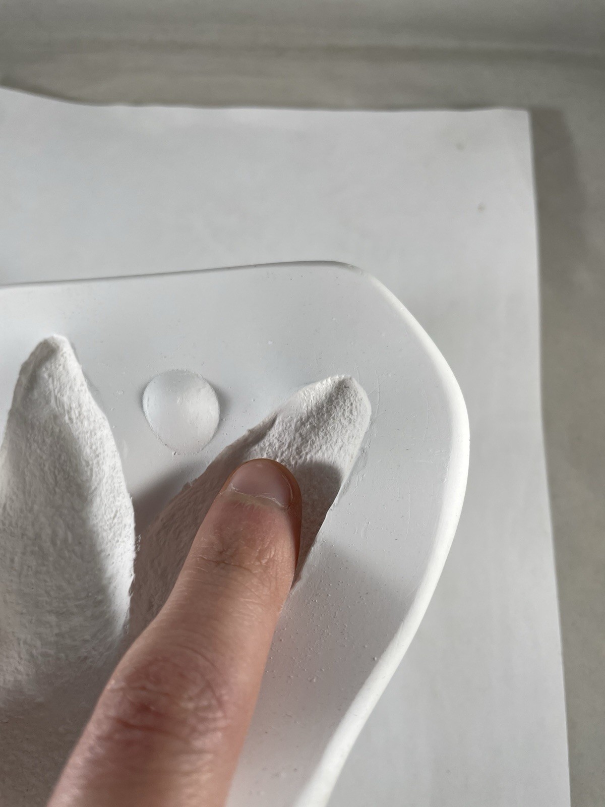 Nowell’s Inc 1996 Ceramic Slip Mold Bunny Rabbit NM-2105