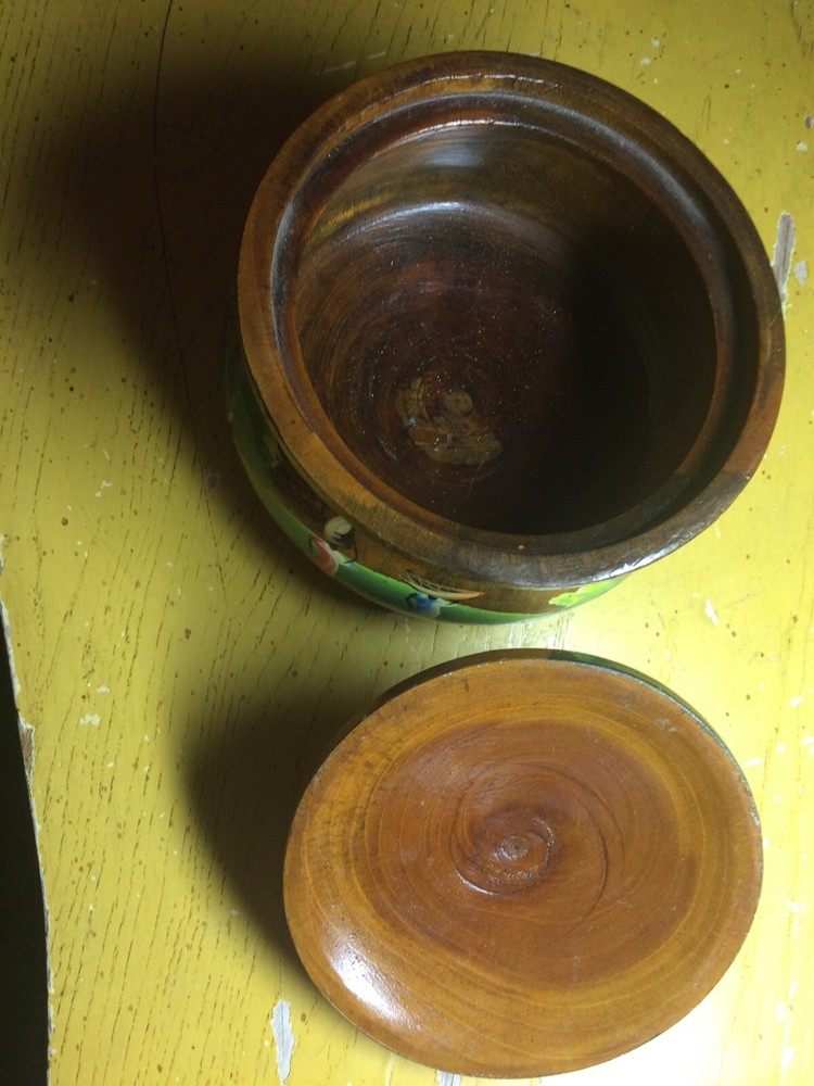 Wood Bowlhand Painted