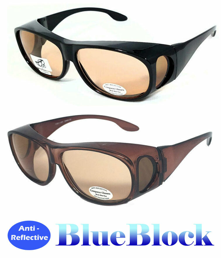 Fit Over Blue Light Blocking Glasses Gamer LCD/LED Screen & Computer Eyewear