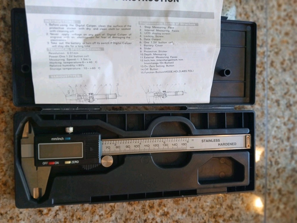 Digital Caliper Metric & Imperial