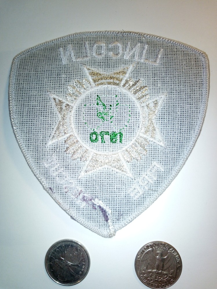 Lincoln Fire Rescue Patch Badge Crest
