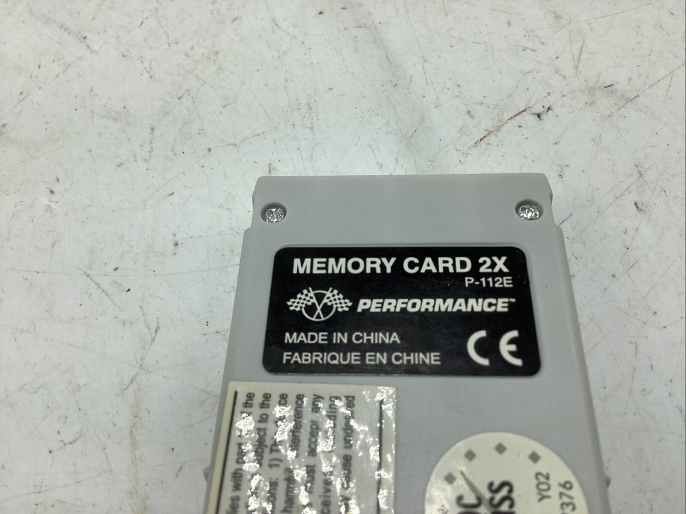 PlayStation 1 Memory Card 2x