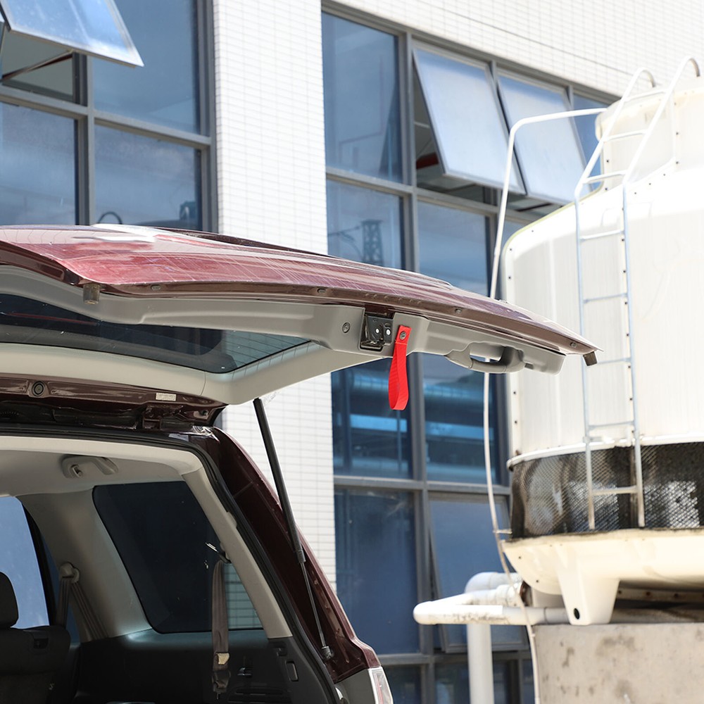 Red Interior Rear Trunk Handle Pull Strap For Honda Pilot 2008