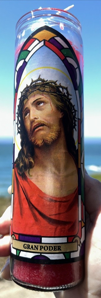 Jesus Prayer Candle Gran Poder Sanctuary Candles