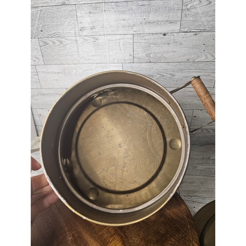 Vintage Brass Brazier or Hot Pot,