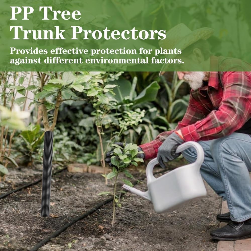12 PCS Tree Trunk Protector Guard Set 2 Sizes for Sapling Bark