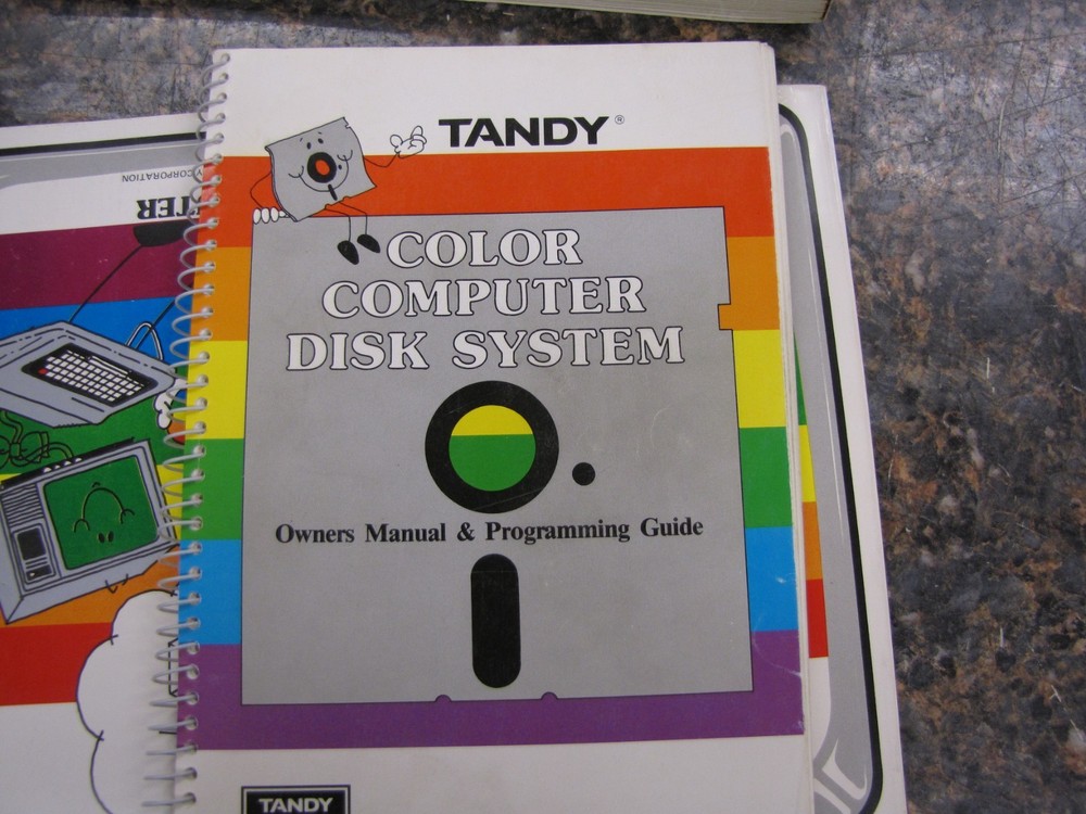 Radio Shack Getting Started Color BASIC, Going Ahead w/ Extended Manuals NICE!