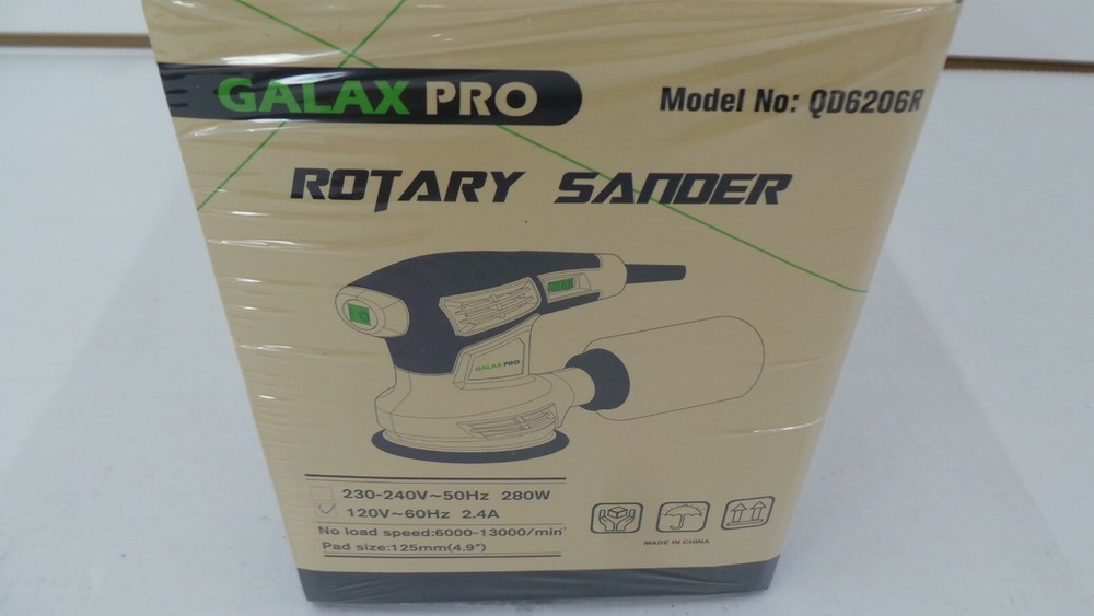 GALAX PRO 280W 13000OPM Max 6 Variable Speeds Orbital Sander