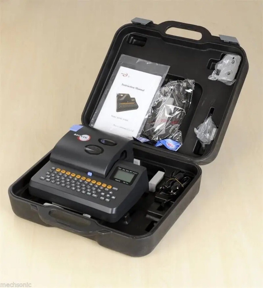 PVC Tube Printer S-650ECable ID Printer Wire Marker Lettering Machine Tool