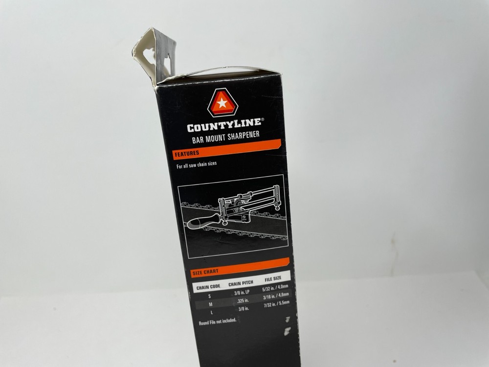 CountyLine Bar-Mount Chainsaw Sharpener, Model# 1533685