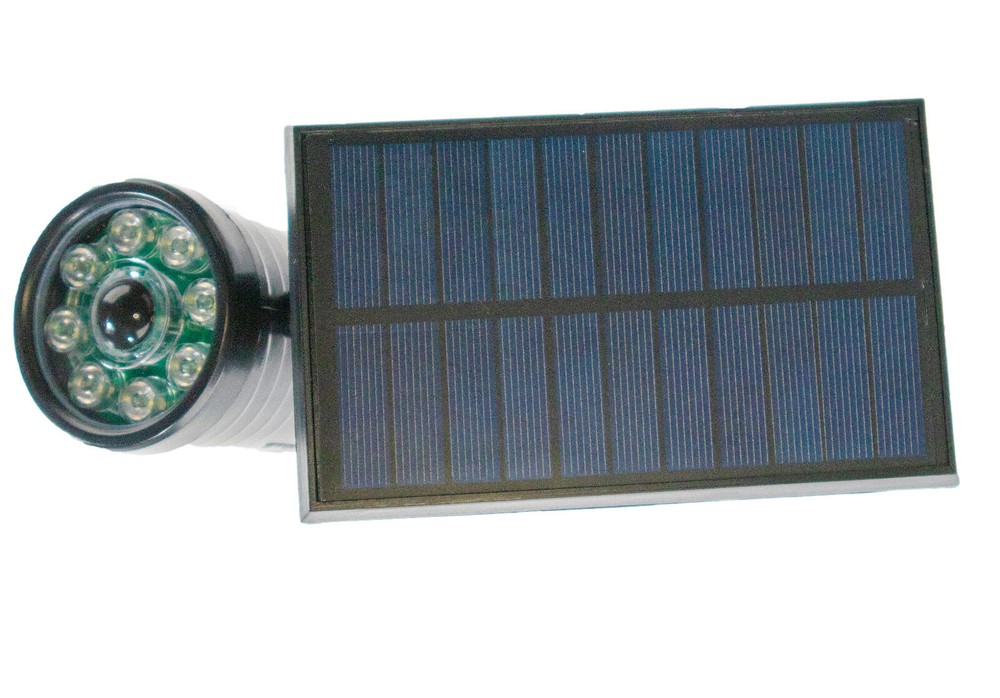 Solar Powered Motion Security Spotlight Light Outdoor Waterproof 360° Rotatable