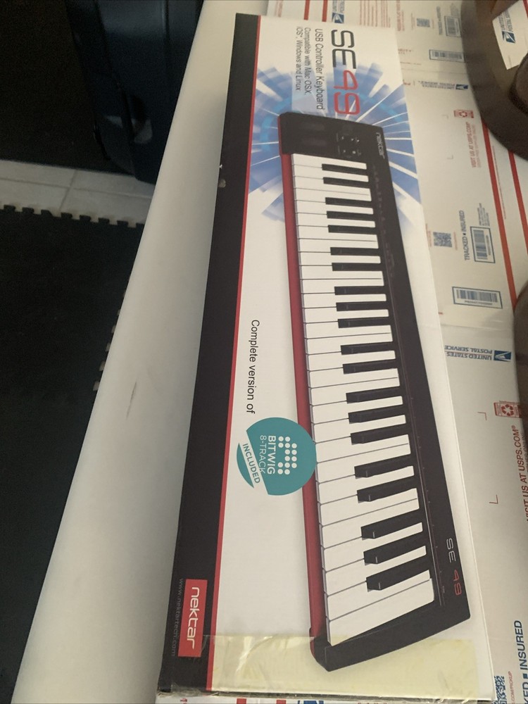 Nektar SE49 49-Key USB MIDI Controller Keyboard -brand New