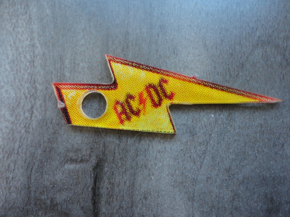 AC/ DC Pinball Machine Promo Mint Plastic Key Chain 2