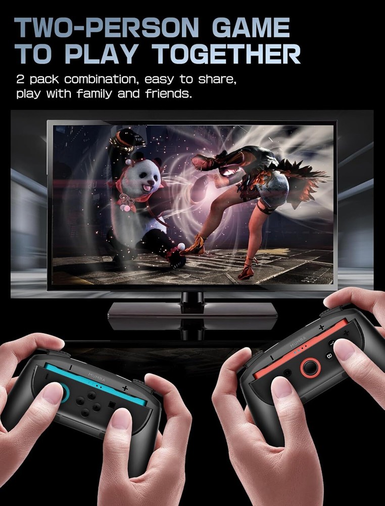 Mumba For Nintendo Switch 2 Accessories Dockable/JoyCon/Carry Case + Charge Dock