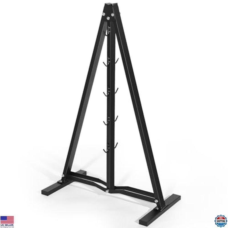 Lat Pulldown Attachment Rack - Cable Machine Organizer for Home Gym Storage